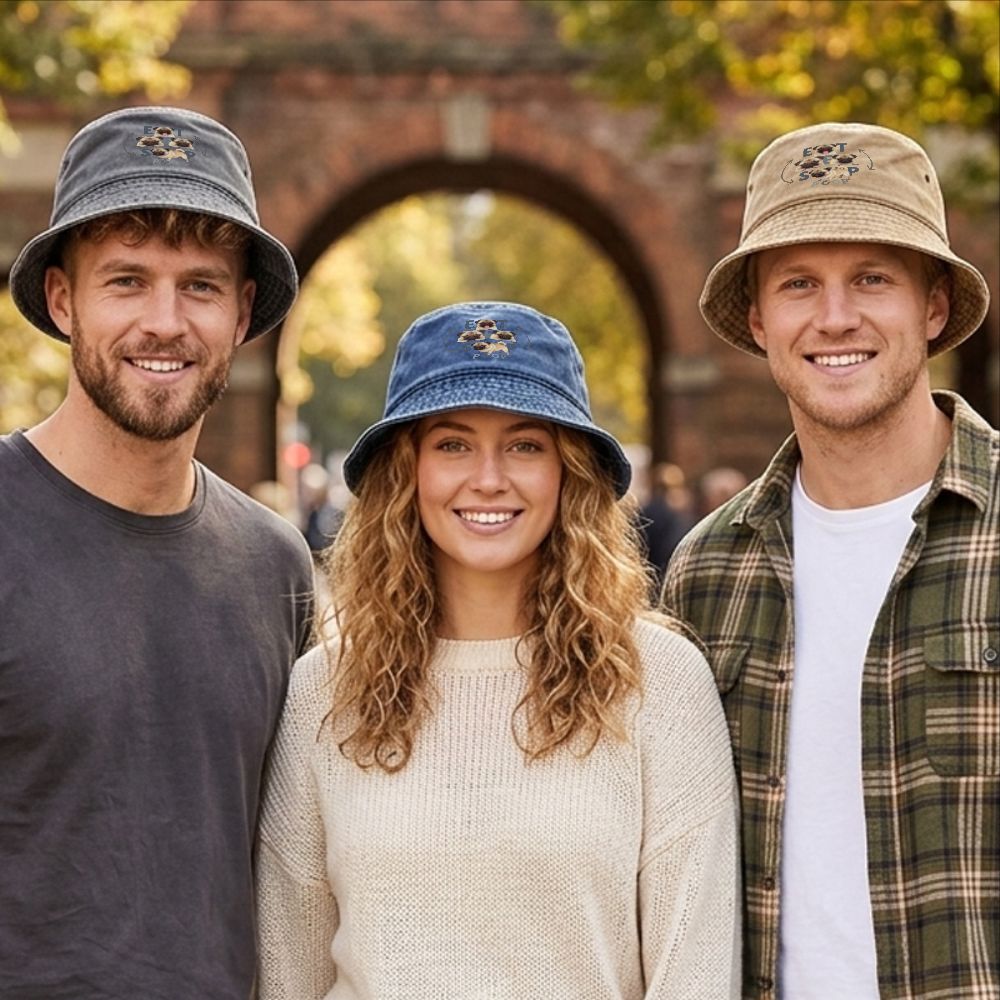 Outdoor Adventure Festival - 1pc Vintage Washed Bucket Hat Unisex