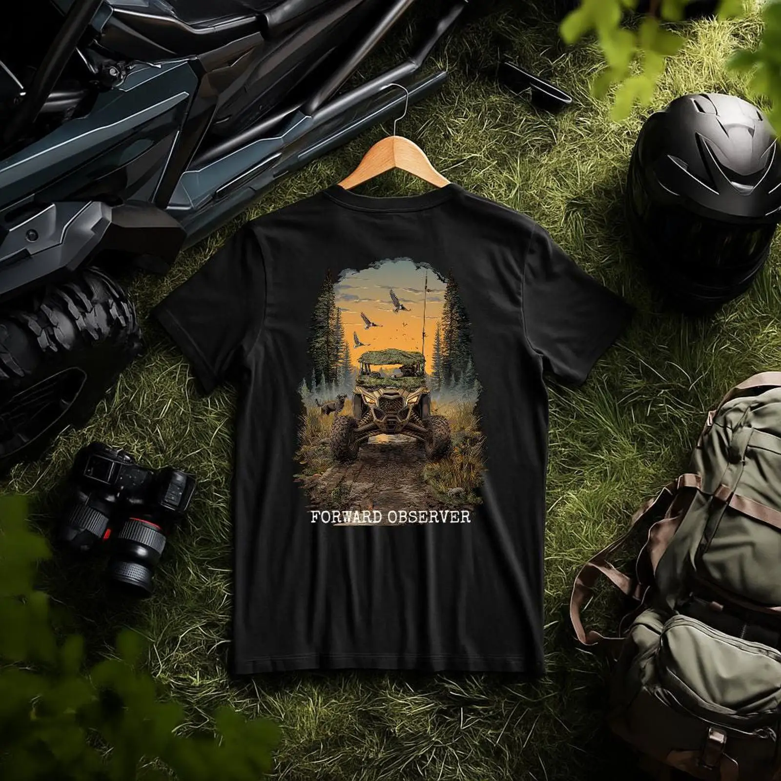 Outdoor Adventure Utv - ATV UTV T Shirt Offroad ForesT