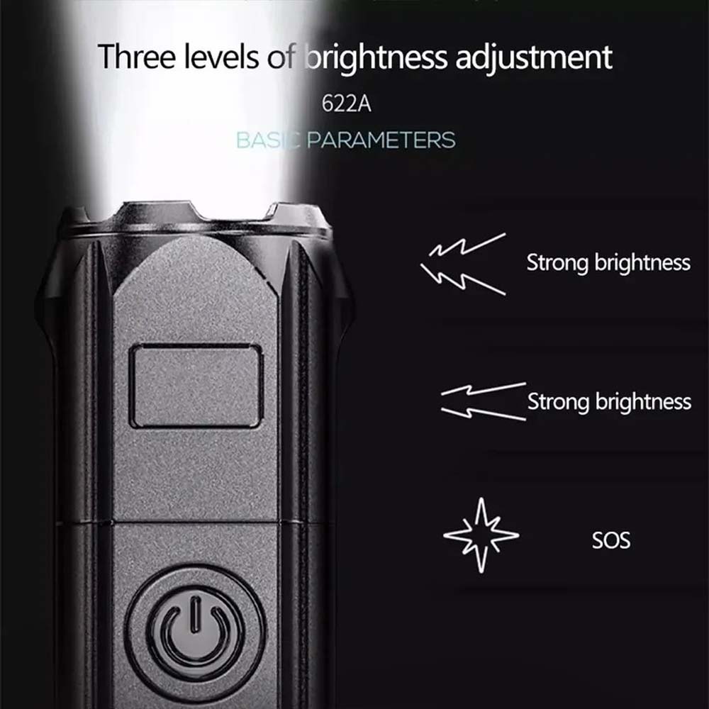Mini Flashlight Zoomable Focus - Outdoor Adventure Zone 评论和价格
