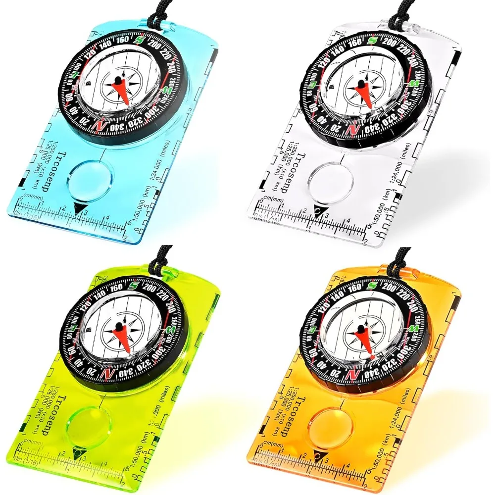 Waterproof Orienteering Compas - Map Compass Orienteering 评论和价格