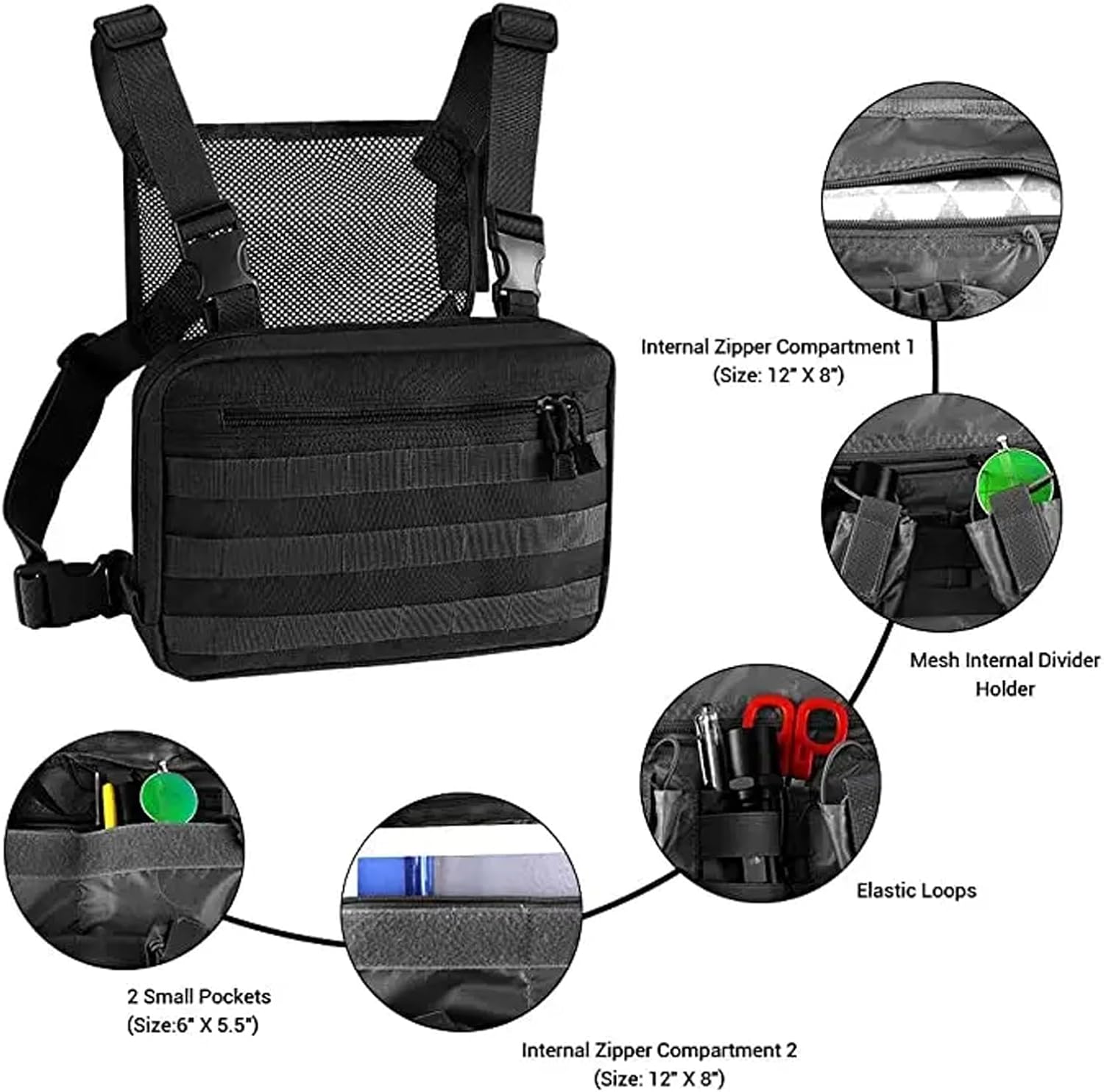 Maizoon Outdoor Tactical Chest - Outdoor Adventure Ideas 评论和价格
