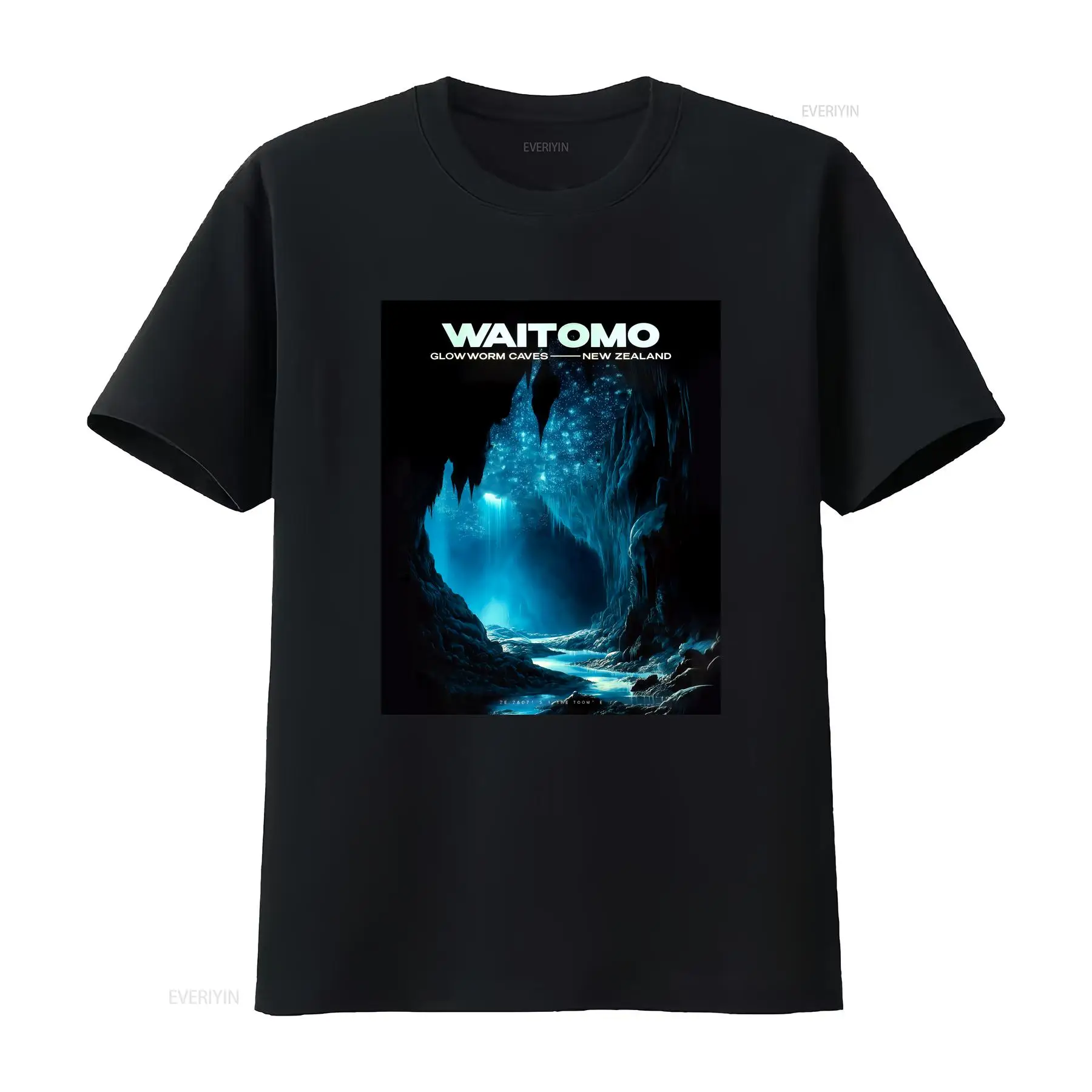 Waitomo Caves t shirt New Zeal - Outdoor Adventure Ideas 评论和价格