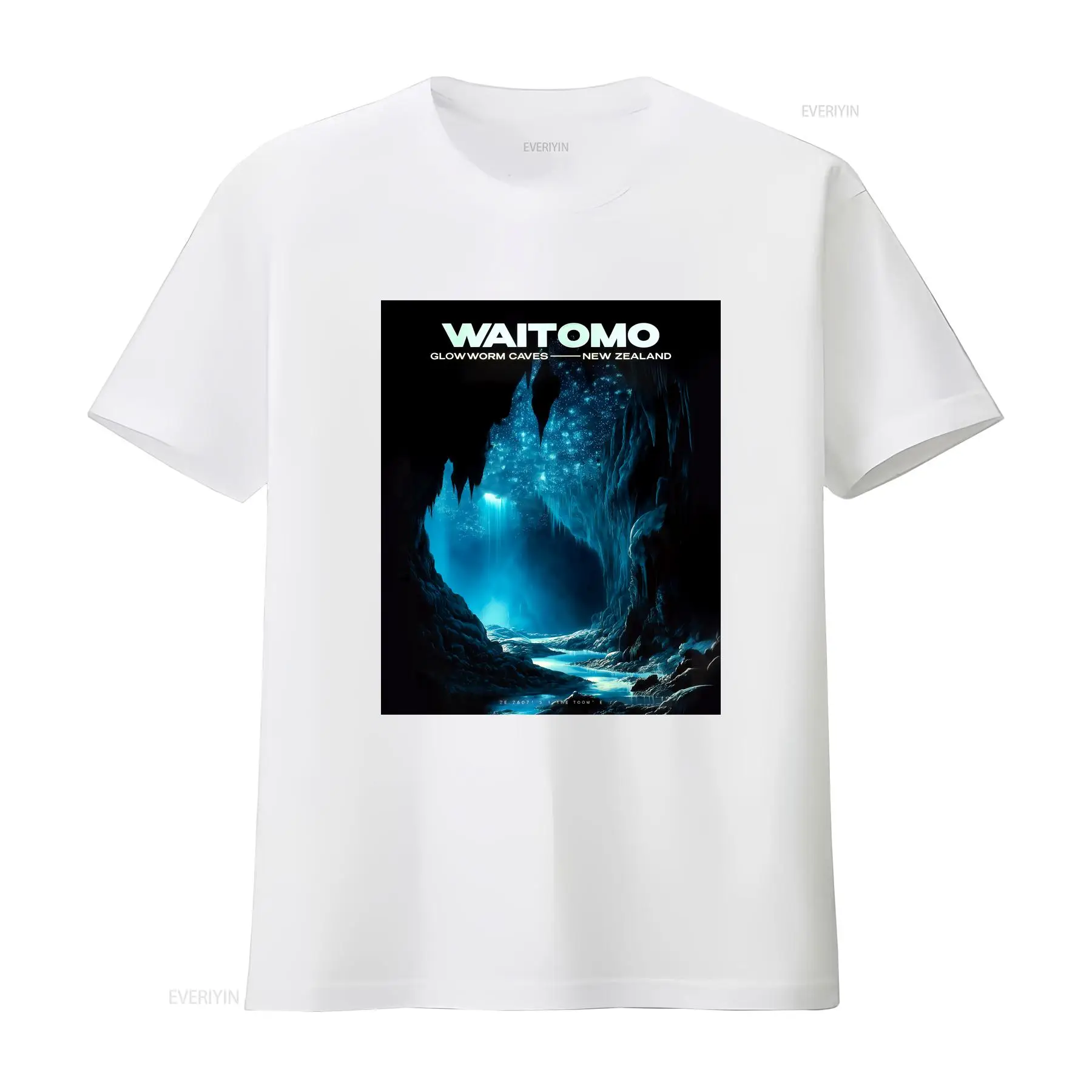 Waitomo Caves t shirt New Zeal - Outdoor Adventure Ideas 评论和价格