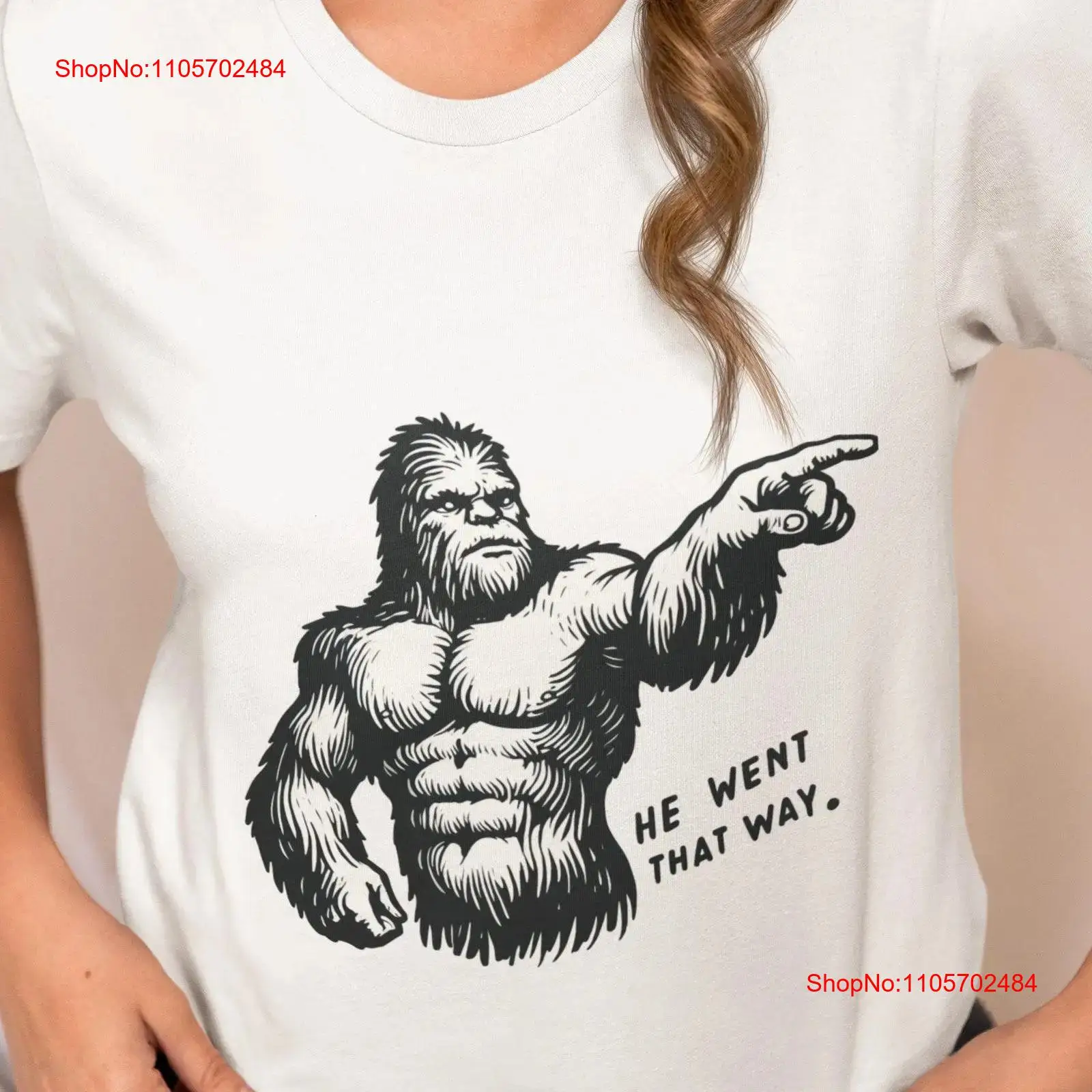 Muscular Bigfoot T Shirt Funny - Outdoor Adventure Ideas 评论和价格