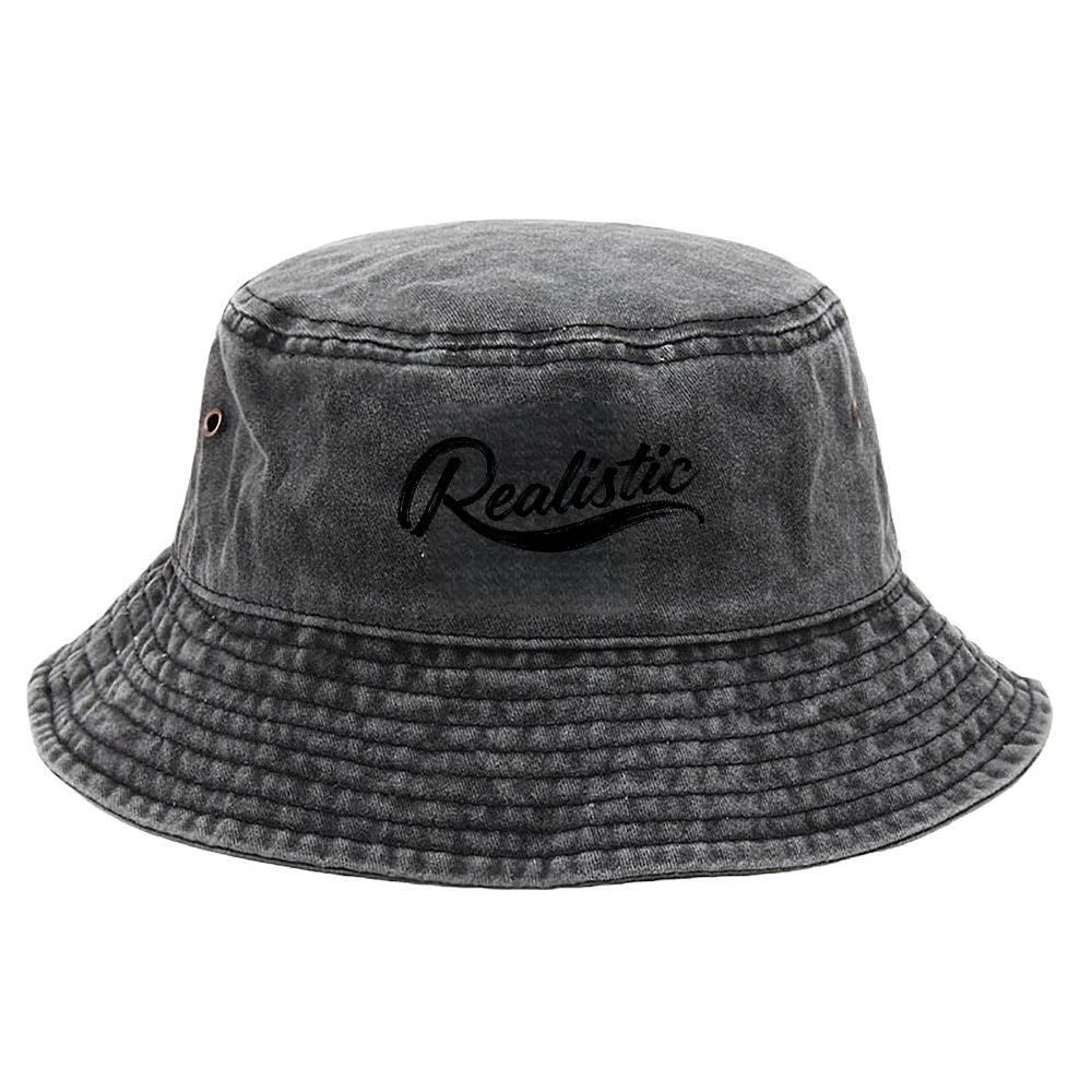 1pc Vintage Washed Bucket Hat  - Outdoor Adventure Festival 评论和价格