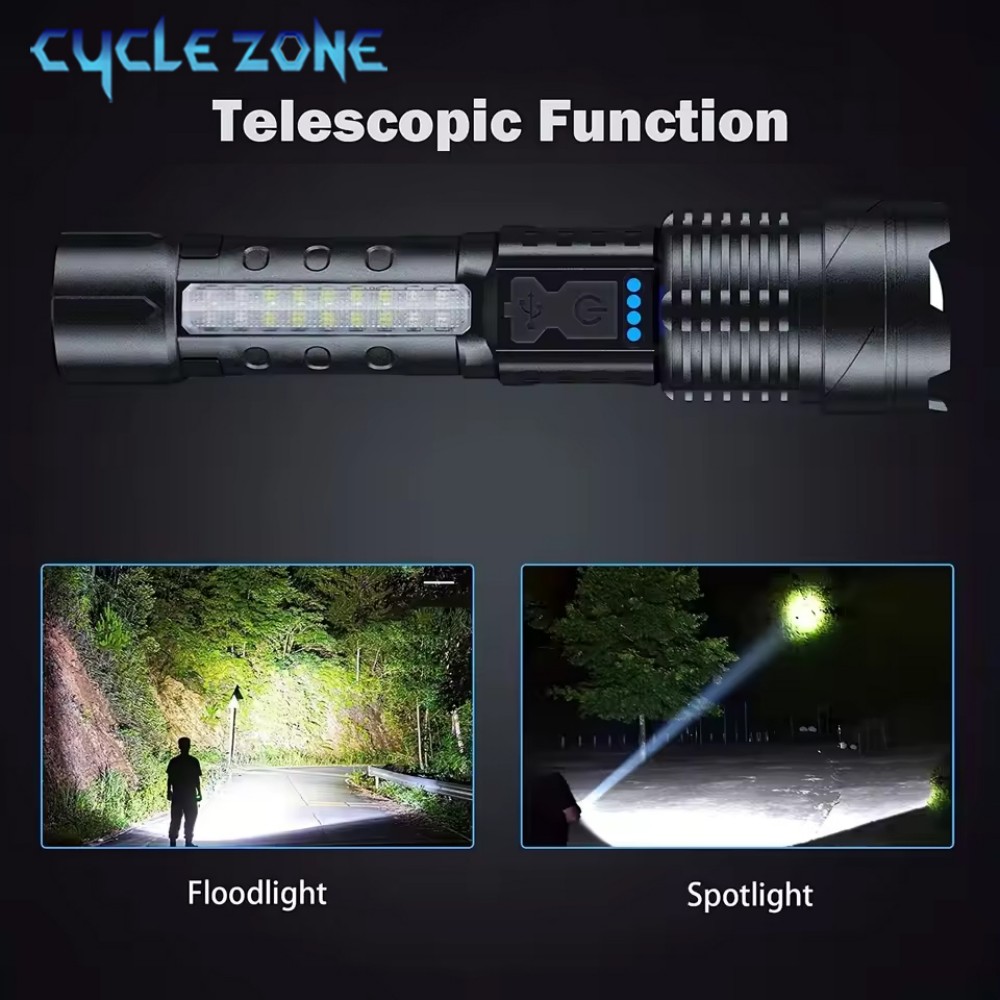 XHP50 Flashlight Zoomable Flas - Outdoor Adventure Zone 评论和价格
