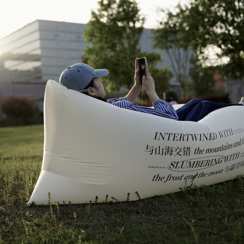 Inflatable sofa for lying and  - Outdoor Adventure Festival 评论和价格