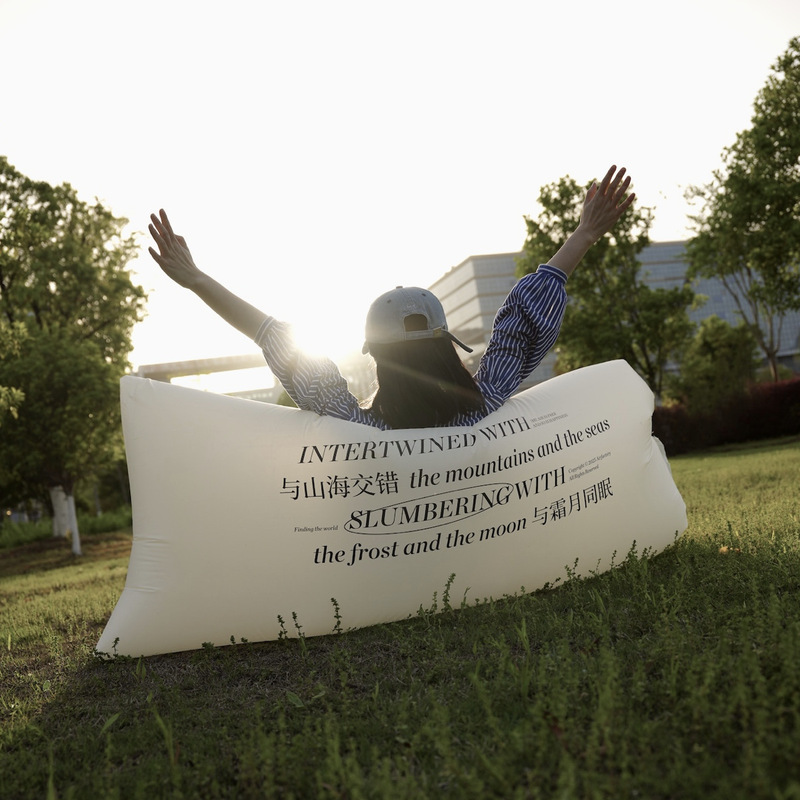Inflatable sofa for lying and  - Outdoor Adventure Festival 评论和价格