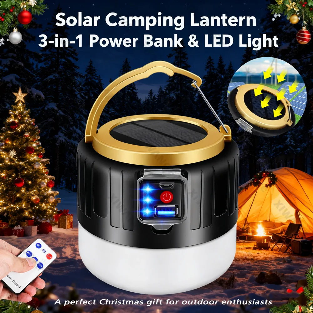 All-in-1 Solar Camping Lantern - Outdoor Adventure Ideas 评论和价格