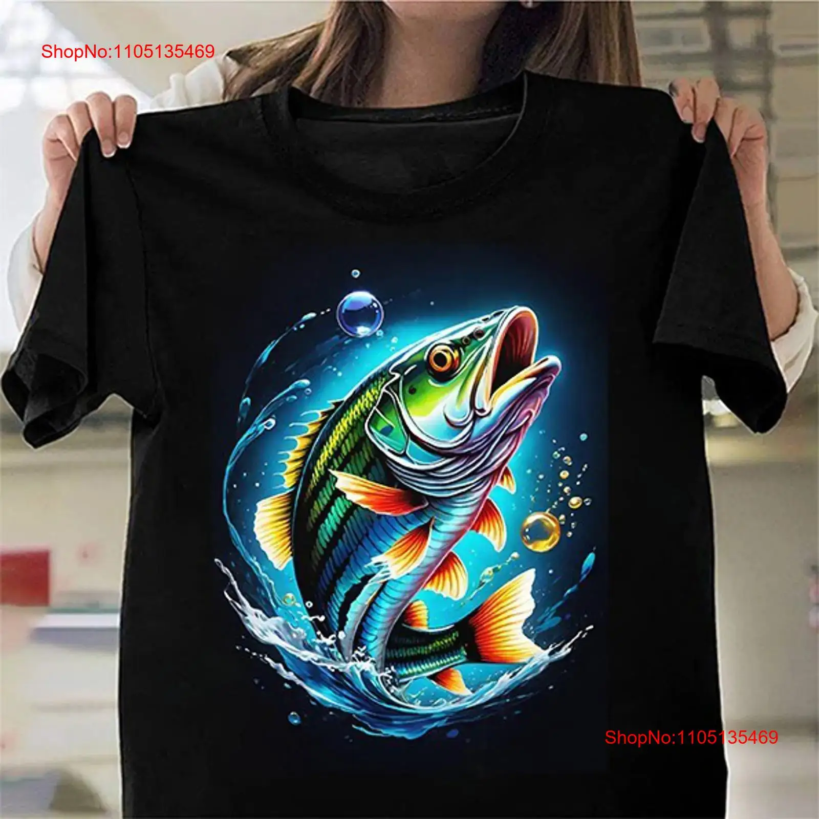 Jumping Fish T Shirt Idea Fun  - Outdoor Adventure Ideas 评论和价格