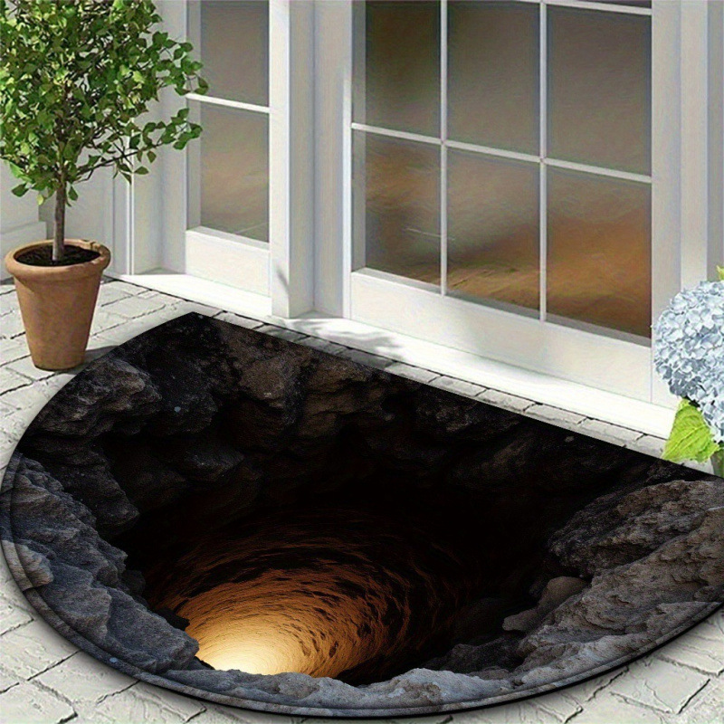 Fiery Lava Pit Volcano Mat Non - Outdoor Adventure Golf 评论和价格
