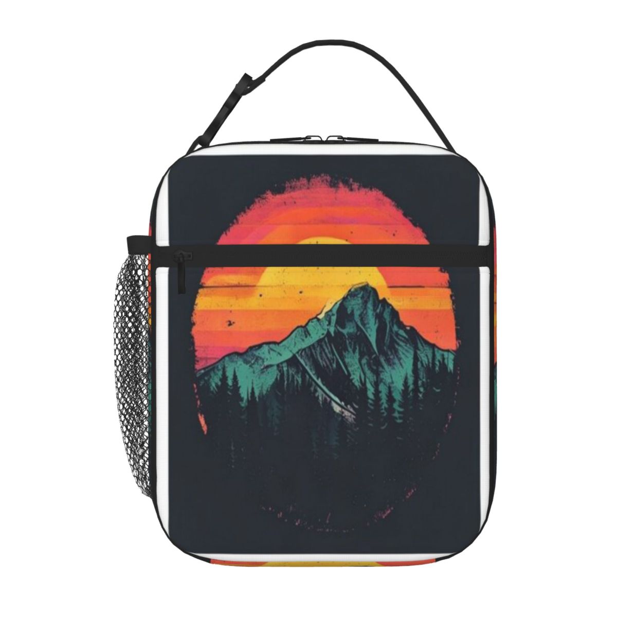 Hot Sale Retro Sunset Mountain - Outdoor Adventure Quilt 评论和价格