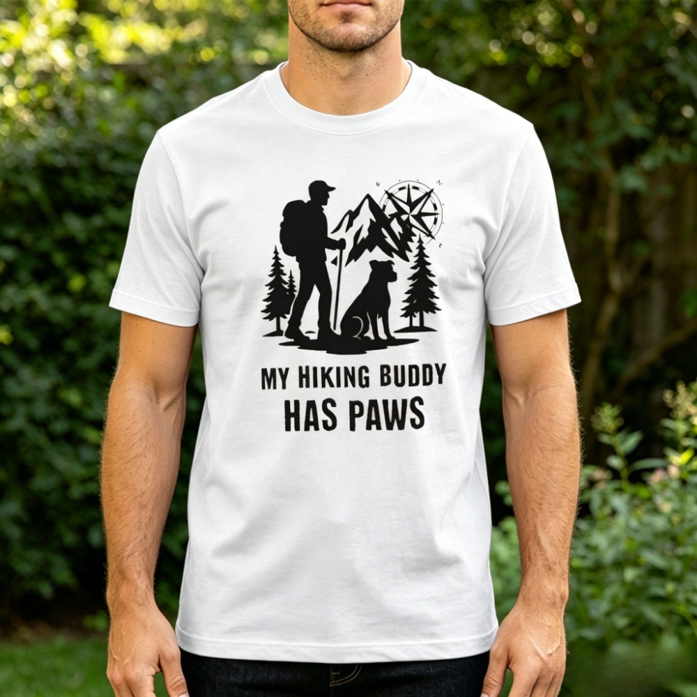 Hiking Men TShirt Dog Lover Ou - Outdoor Adventure Ideas 评论和价格
