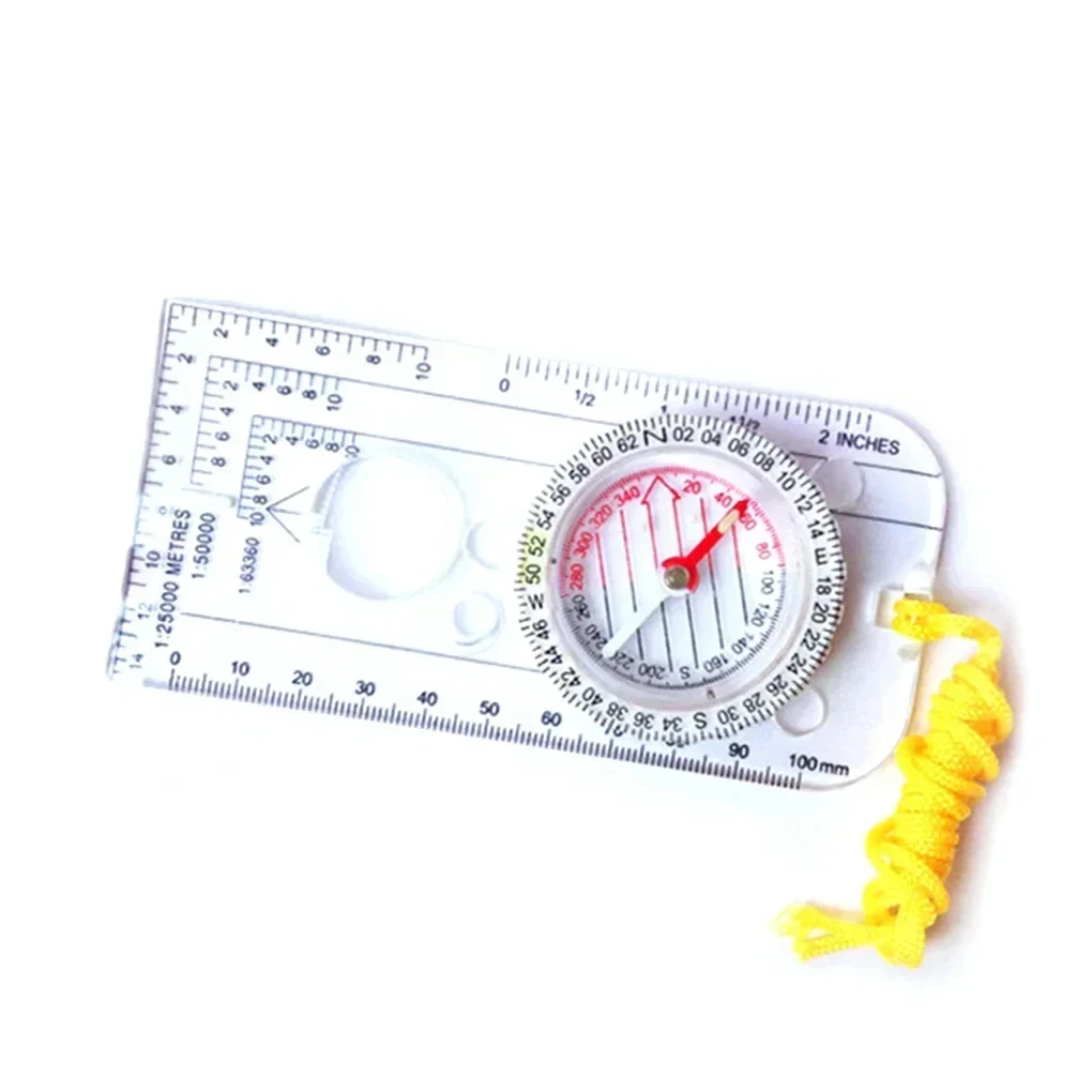 Portable Nautical Map Ruler Co - Map Compass Orienteering 评论和价格